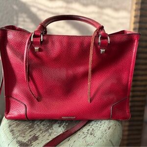 Red Leather Handbag